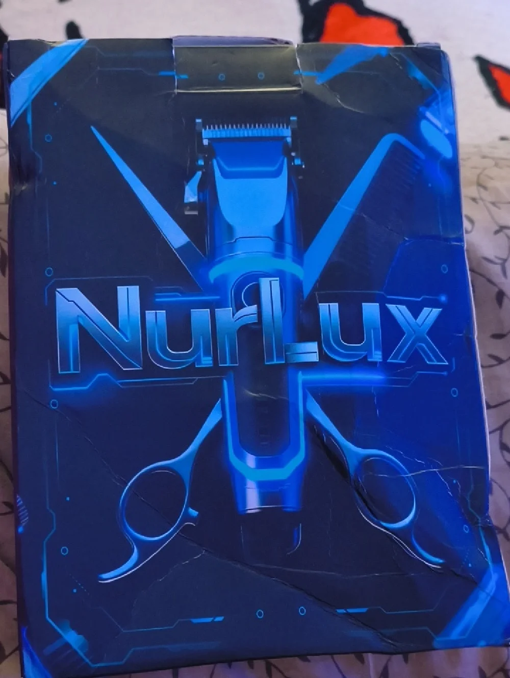 NurLux Electric Trimmer - Blue Packaging